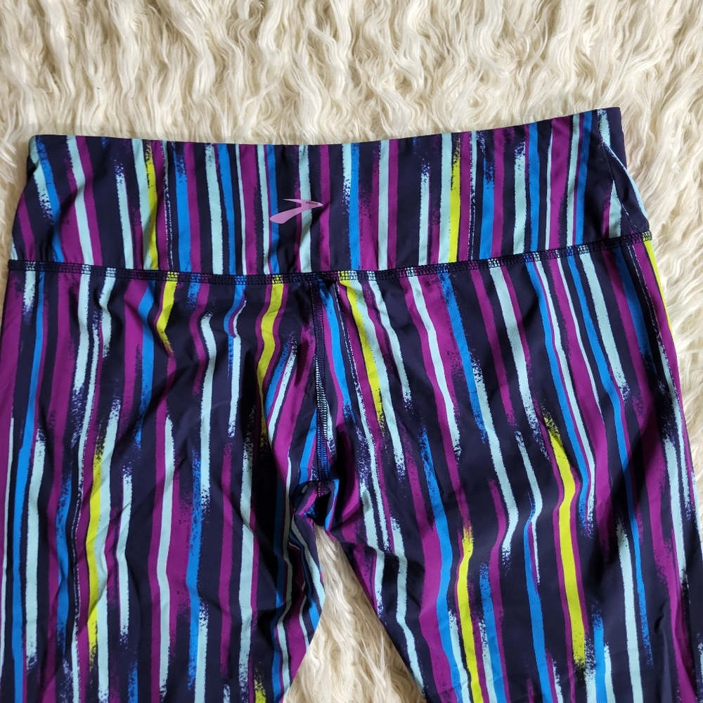 Brooks Women's Ghost Tights Navy Lightray Leggings Size L - Picture 12 of 15